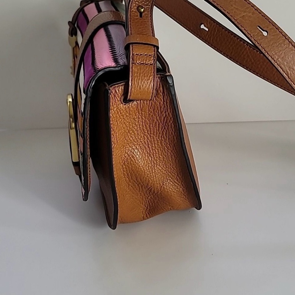 Fossil Multicolor Striped Crossbody Bag - Picture 4 of 12